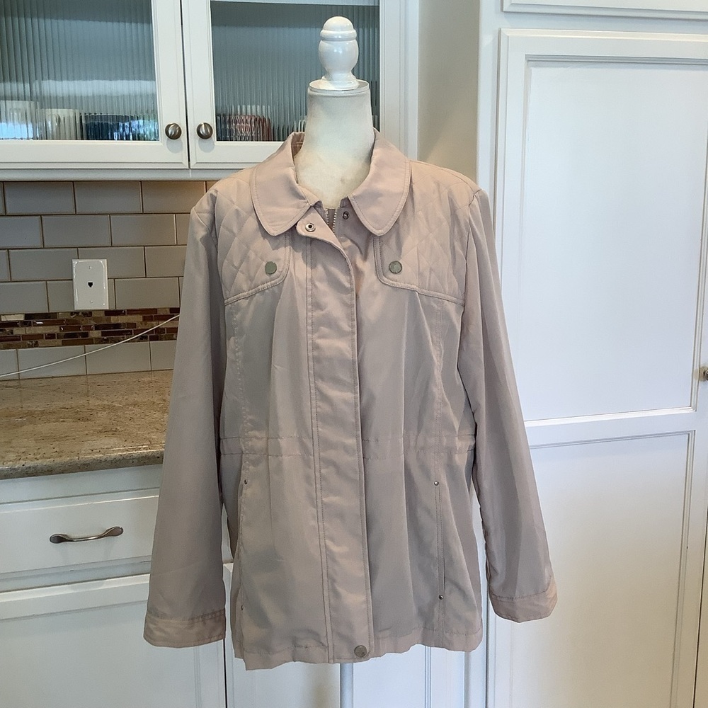Breckenridge Light Tan Utility Jacket Size XL